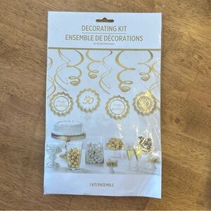 Swirl Decoartion Kit - 50th Birthday